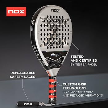 Nox ラグジュアリー ジーニアス ティードロップ パデルラケット Nox ラグジュアリー ジーニアス ティードロップ パデルラケット